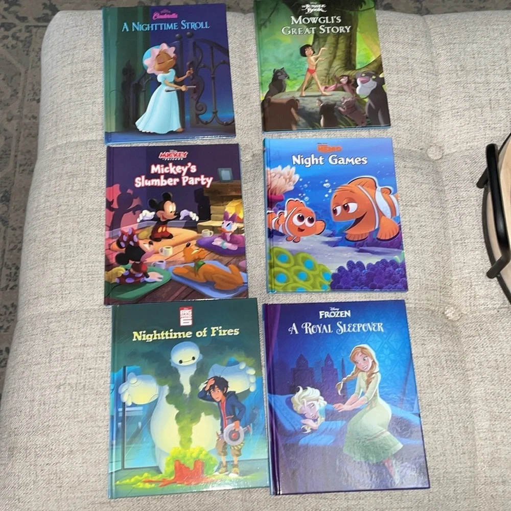 Disney Books Bedtime Storybook Library (Disney Storybook Collections) 6-Books